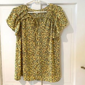 Floral Print Top